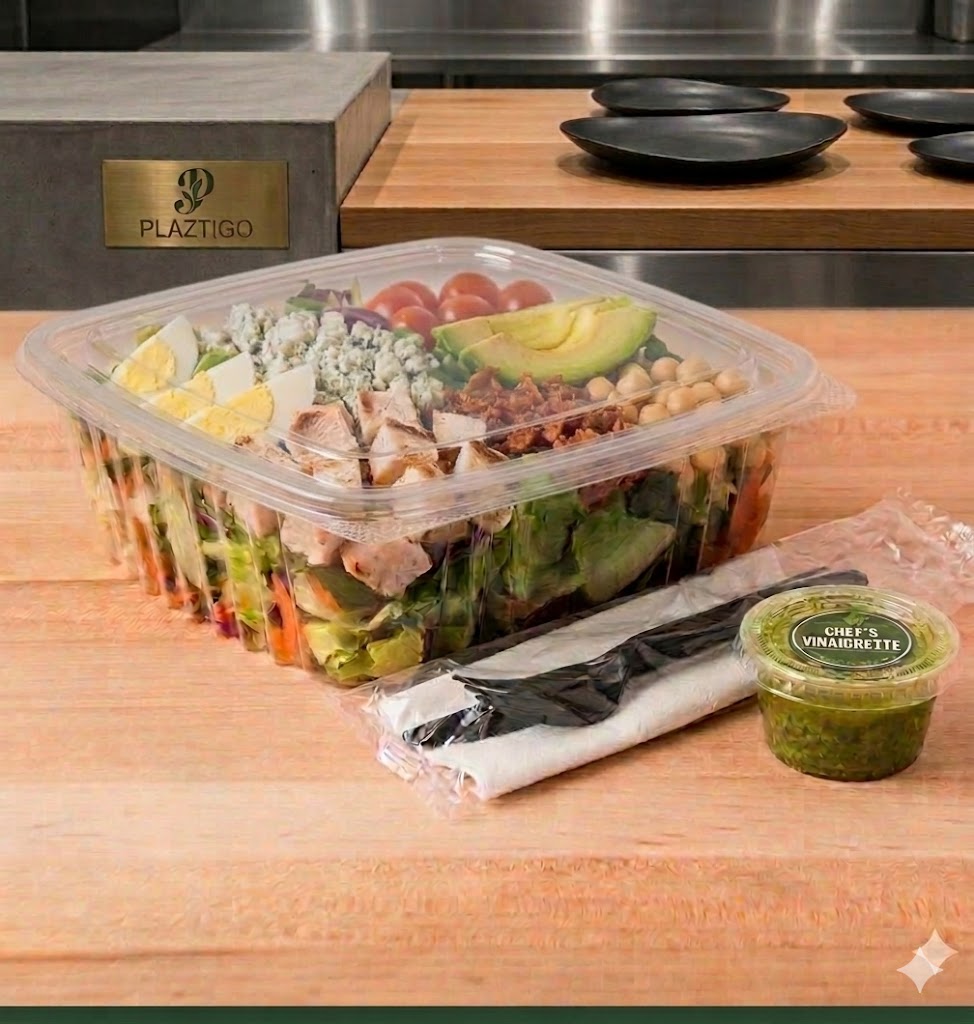 48oz Deli Hinged Containers