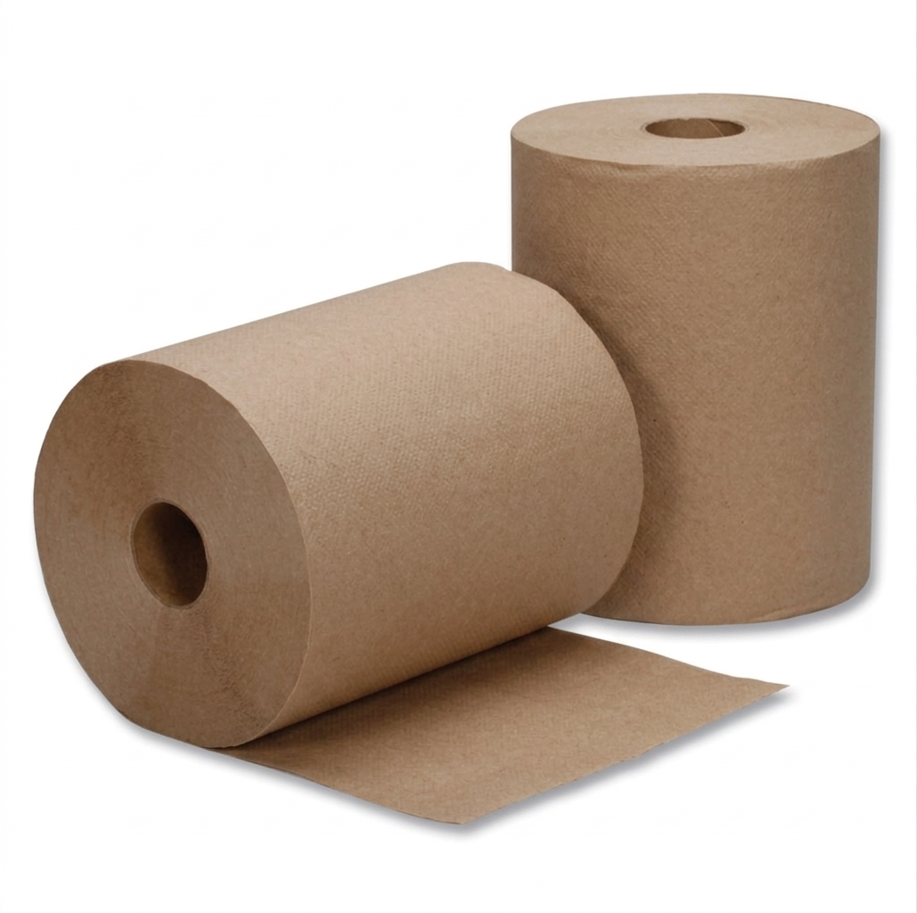 Paper Towel Rolls 8" × 350' ft roll; 12 rolls/ case