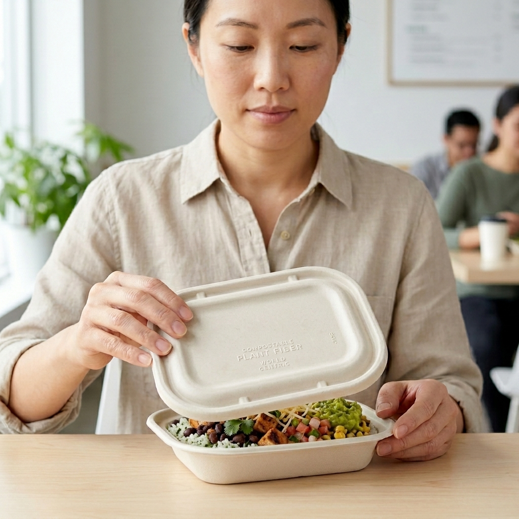 LID Fiber - 8x6" Containers