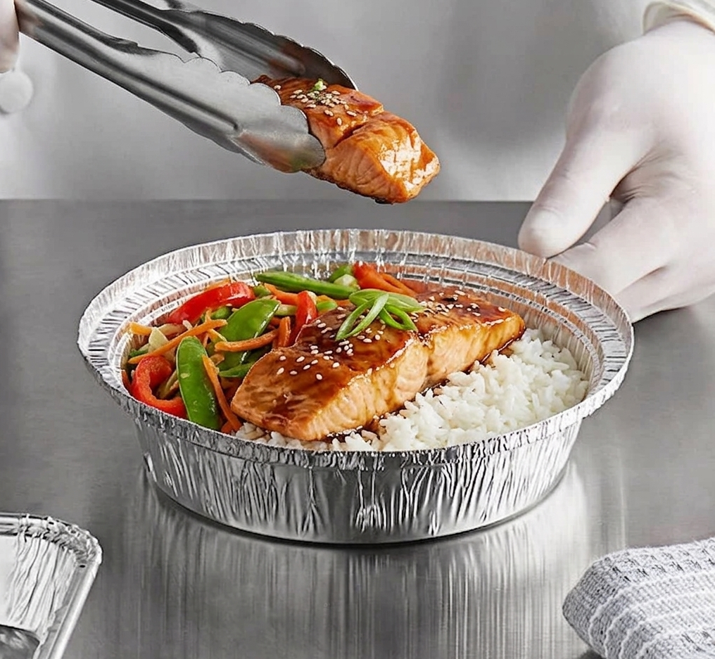 7" Round Foil Take-Out Pan