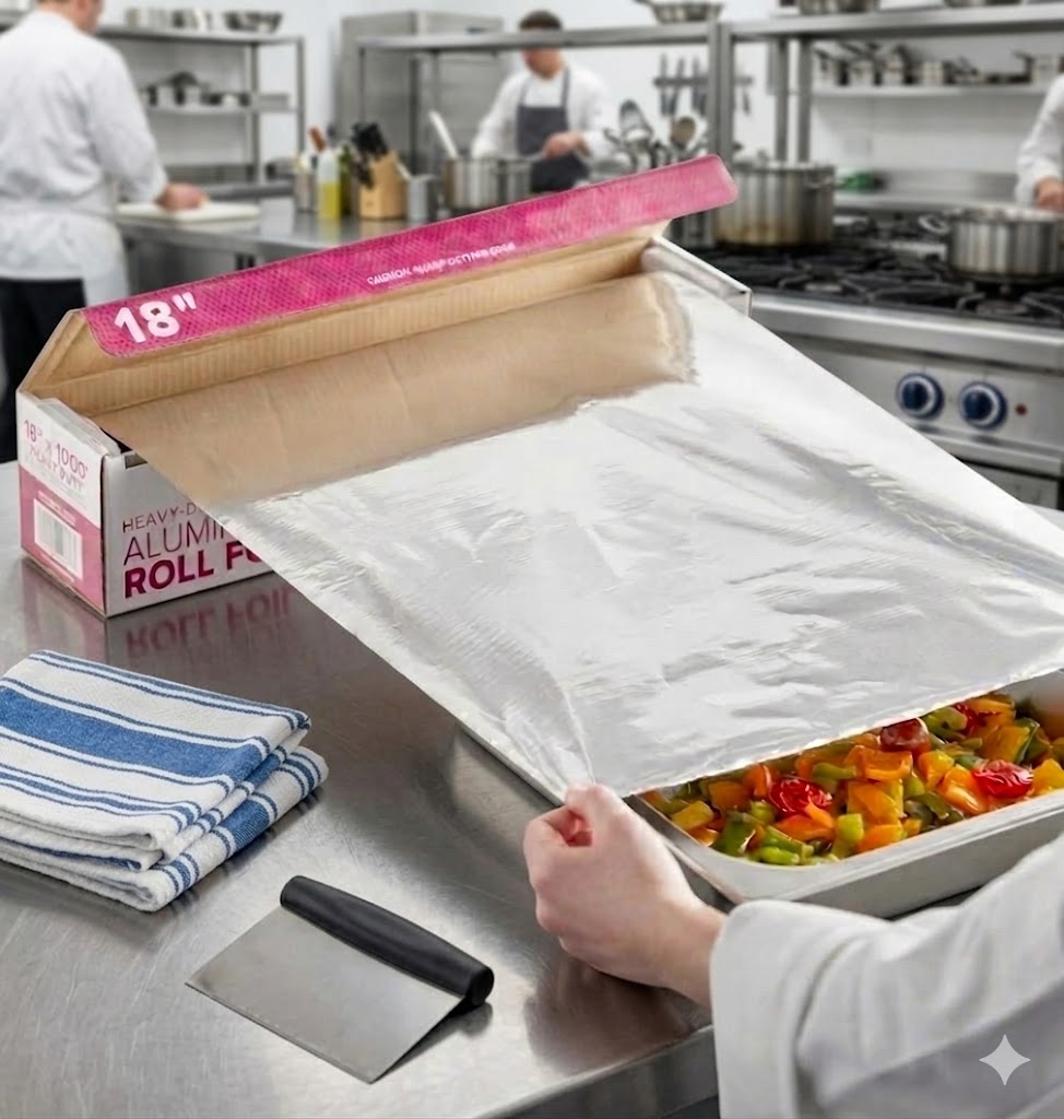 Aluminum Foil Standard Duty 18" x 1000'