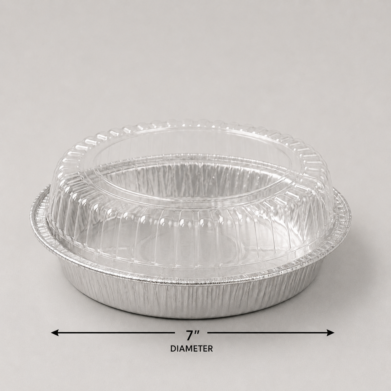7" Clear Dome Lids