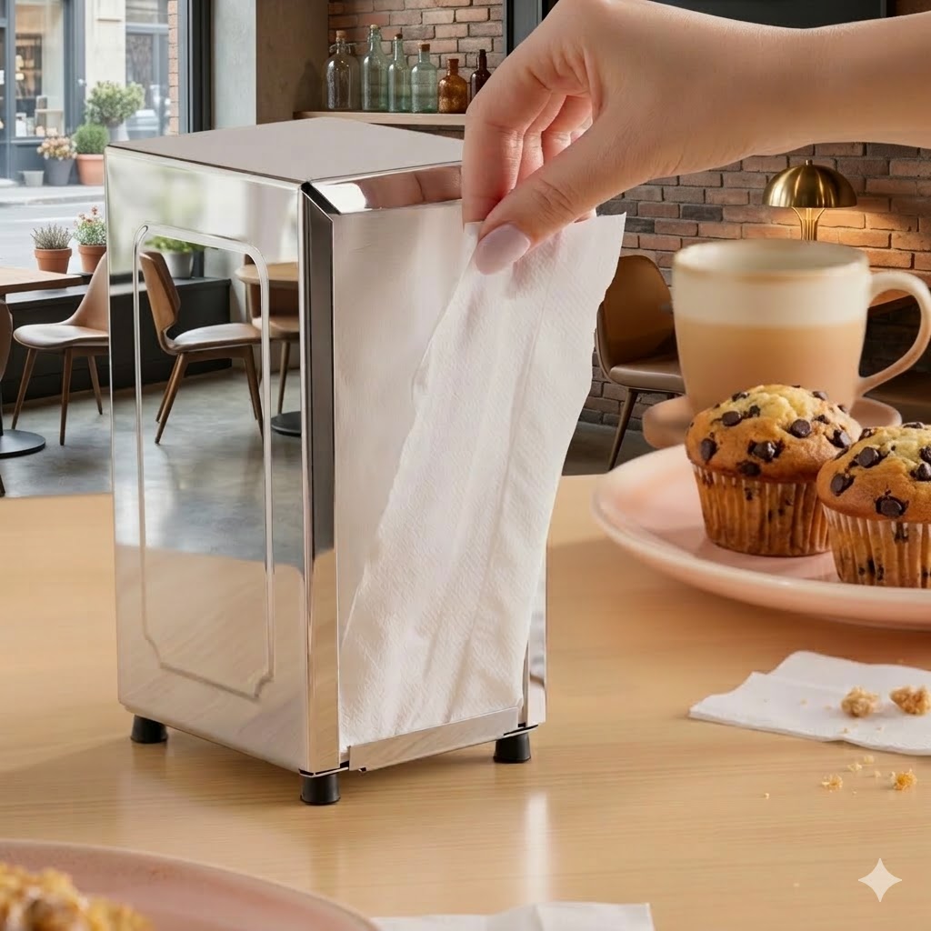 Tall Fold Napkins 1Ply