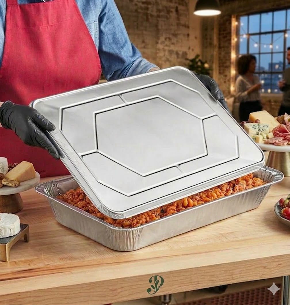Aluminum Foil Tray Full Size Lid