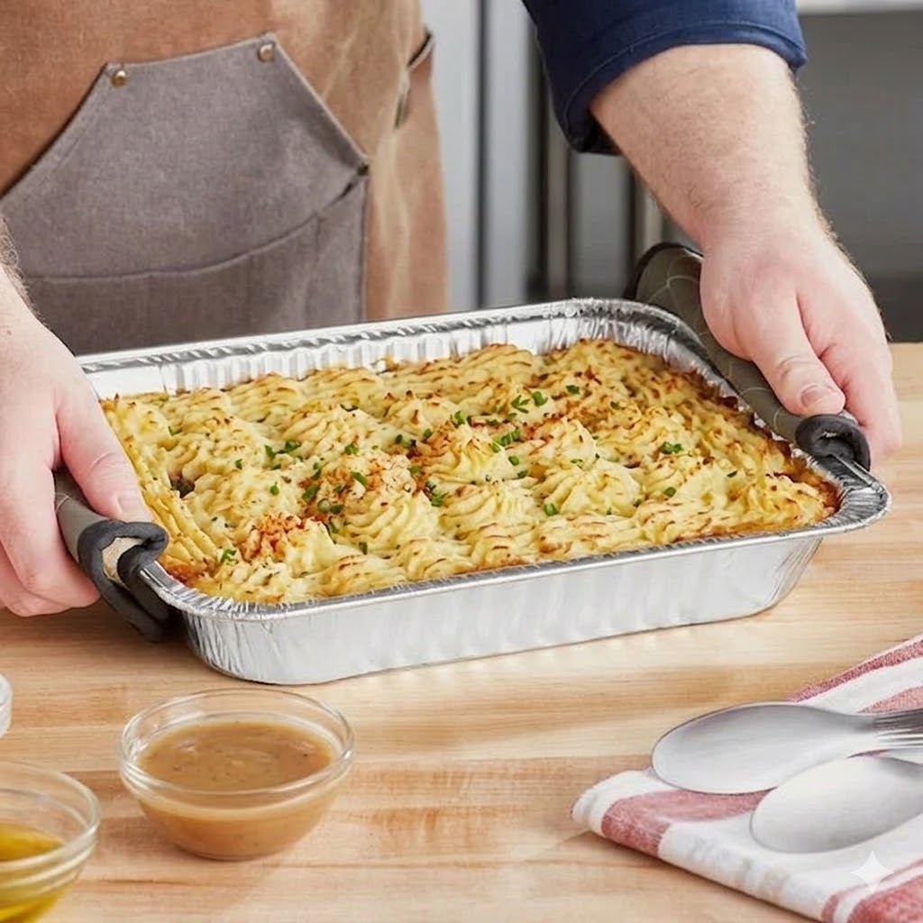 Aluminum Foil Tray Half Size Medium